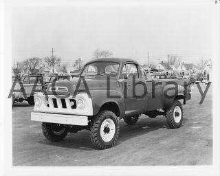 1960 Studebaker Champ Fwd Pickup Truck,  Factory Photo (ref.  78443)