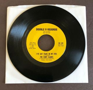 The Vont Claires ‎Don ' t Cha Tell Nobody I ' ve Got Tears Rare Northern Soul 45 7 