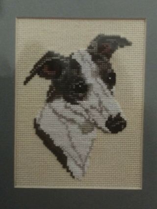 Pegasus Originals Whippet Dog / Puppy - Complete Counted Cross Stitch Kit