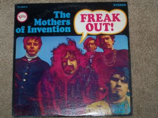 Lp Record " The Mothers Of Invention Freak " Vinyl,  V6 - 5005 - 2,  " 1966 "