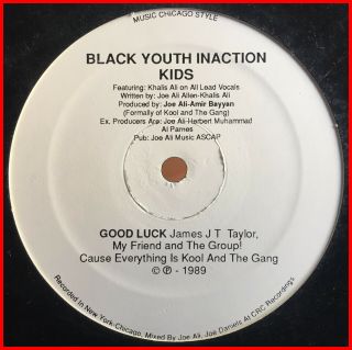 Obscure Boogie 12 " Black Youth Inaction - Good Luck Mcs - Ultra Rare - Private Mp3
