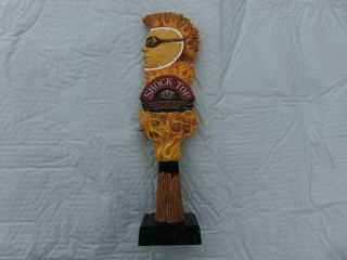 Shock Top End Of The World Midnight Wheat Beer Tap Handle Marker 13