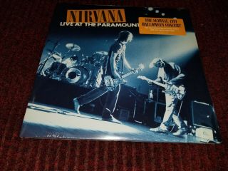 Nirvana Live At The Paramount Audiophile Double Vinyl 2x Lp 1991 Concert