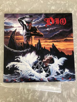 Dio - Holy Diver Lp Rare 2018 Limited Edition Red Vinyl Start Your Ear Off Right