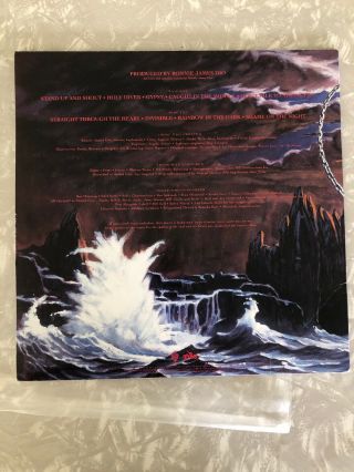 DIO - Holy Diver LP RARE 2018 Limited Edition Red Vinyl Start Your Ear Off Right 2