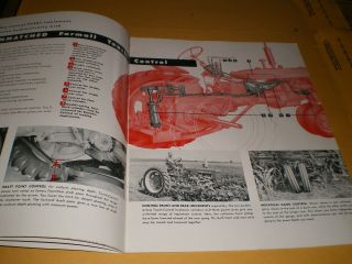 1950s McCormick Farmall 200 International Harvester Tractor Brochure Booklet 4
