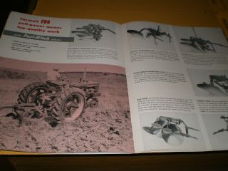 1950s McCormick Farmall 200 International Harvester Tractor Brochure Booklet 8