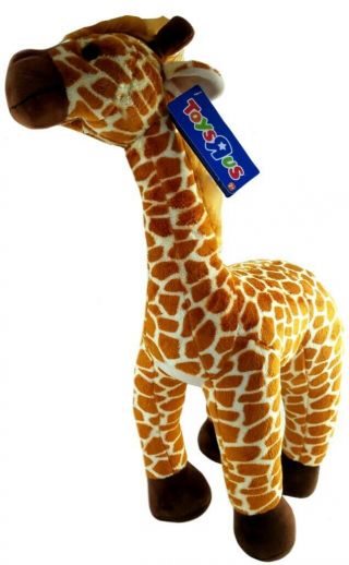 Toys R Us Geoffrey The Giraffe 22 " Tall Stuffed Animal 2015 Plush Toy W/ Tag