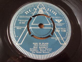 Skip Bifferty - Man In Black 7 " Single Demo Psych Small Faces Rca 1720 Lovely
