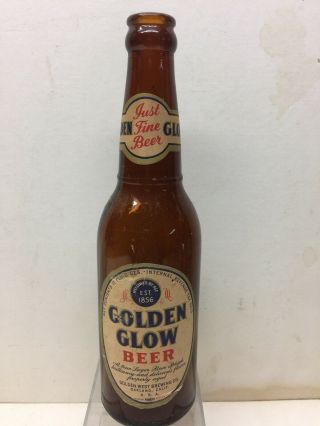 Golden Glow Beer Irtp Paper Label Bottle California