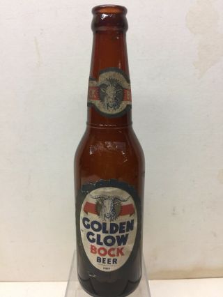 Golden Glow Bock Beer Irtp Paper Label Bottle California