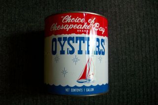 Vintage Oyster Tin