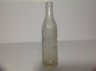 Vintage Straight Sided Fluted Coca - Cola Bottling Co 7 oz 3