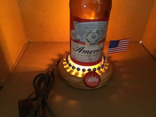 Beer Bottle Lamp - Budweiser Bottle Lamp - Novelty Lamp - Budweiser 2