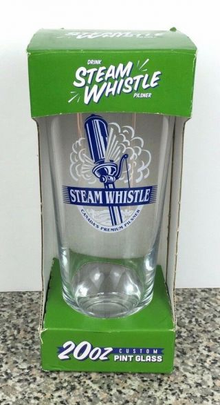 Steam Whistle Pilsner 20oz Pint Beer Glass