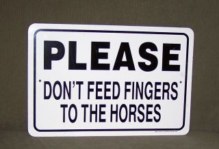 Horse Sign (please Don 