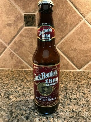 Jack Daniels 1866 Classic Winter Brew Beer Bottle