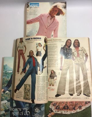 4 Vintage Montgomery Ward Catalogs 1973 - 1974 - 1976 Bicentennial Edition - 1978 6
