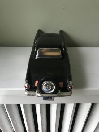 Vintage Jim Beam 1956 Thunderbird Black Decanter Car - Empty 2