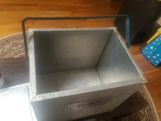 Rare Vintage 1950 ' s KampKold Ice Chest - Ice Cooler - Ice Box Pristine - NR 4