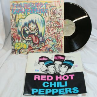 Red Hot Chili Peppers 1st Press Emi Lp Record 1984 33rmp