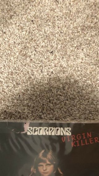 Scorpions - Virgin Killer Press Uncensored Lp Vinyl Metal Motley Crue 3