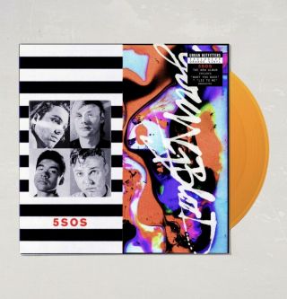 5sos Lp Youngblood 5 Seconds Of Summer Limited Edition Orange Vinyl