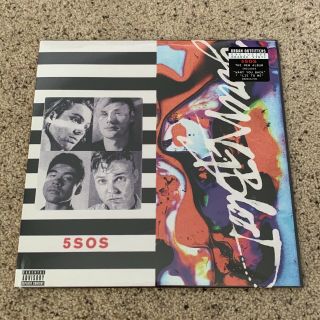 5SOS LP Youngblood 5 Seconds Of Summer Limited Edition Orange Vinyl 2