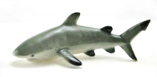 4 " Klima Porcelain Hand Paint Miniature Reef Shark Fish Figurines - B