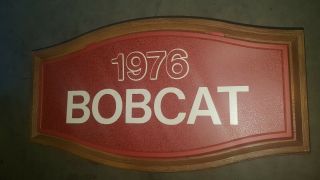 Dealer Showroom Promotional 1976 Mercury Bobcat Sign Vtg Display