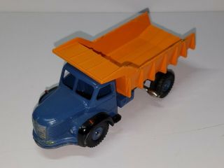 Vintage Dinky Toys Berliet Dump Truck Blue & Orange