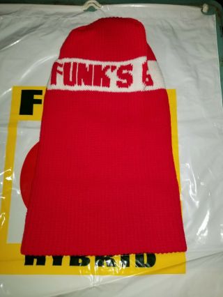 Funk ' s G Hybrid seeds knit hat old stock 3
