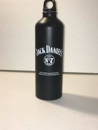 Jack Daniels Tennessee Whiskey Water Bottle 24 Oz Stainless Steel -