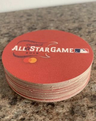 20 Budweiser Beer Coasters 2019 MLB ALL STAR GAME CLEVELAND -  2