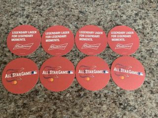 20 Budweiser Beer Coasters 2019 MLB ALL STAR GAME CLEVELAND -  3