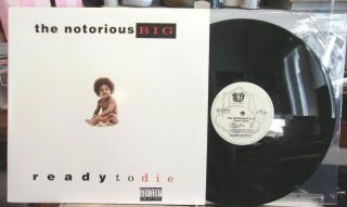 The Notorious B.  I.  G.  - Ready To Die 1994 Us 1st Press 78612 - 73000 - 1 Ex Vinyl
