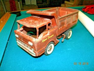 Structo Dumper 1960 ' s Pressed Steel Toy Dump Truck 4
