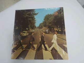 The Beatles “abbey Road” 2nd Pressing In Shrink W/ Rare Label & Unplayed Record
