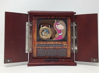 Fred Flinstone Fossil Character Watch In Tv Display Box - Limited Edition
