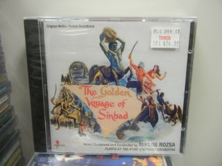 The Golden Voyage Of Sinbad By Miklos Rozsa Soundtrack Cd