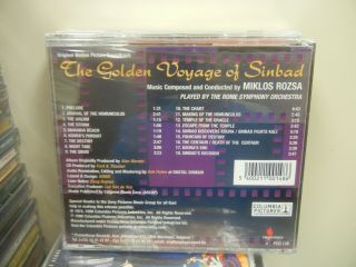 The Golden Voyage of Sinbad by MIKLOS ROZSA SOUNDTRACK CD 2