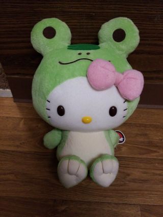 Hello Kitty Keroppi Frog Sanrio Plushie