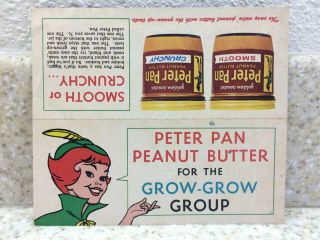 Rare Vintage 1969 Peter Pan Peanut Butter Ad & Coupon