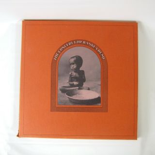 The Concert For Bangladesh 3 Vinyl Record Set Lp Booklet Harrison Dylan Clapton