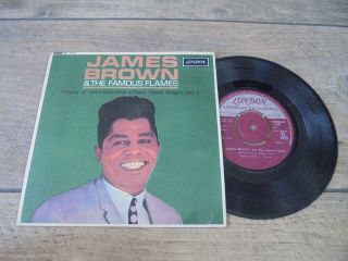 James Brown And The Famous Flames - Same 1963 Uk Ep London