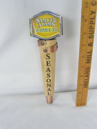 Samuel Adams Summer Ale Beer Ale Bar Tap Handle Man Cave Brew Keg
