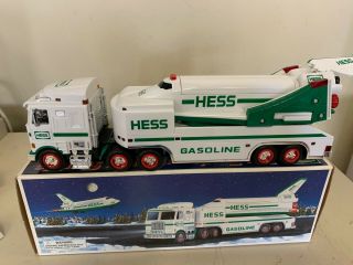 Hess Toy Truck And Space Shuttle And Satellite Nib