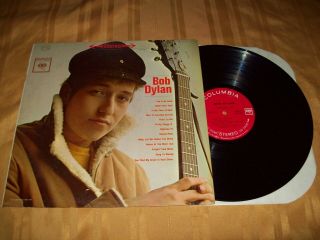 Bob Dylan S/t Self Titled Debut Lp 1st Press Misprint Cs 8579 Record 2 Eye 360