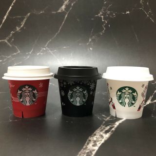 Starbucks Pudding Empty Cups Set Of 3 Christmas