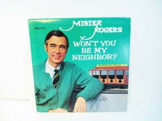 Mister Rogers Won’t You Be My Neighbor Record Lp